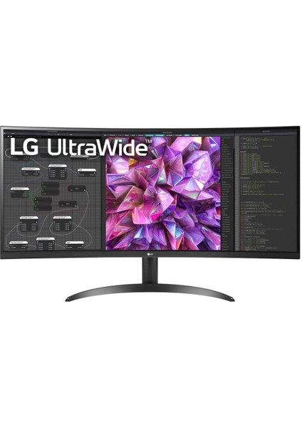 Ultrawide 34WQ60C-B 34" 5 Ms Qhd Curved IPS Oyuncu Monitörü Teşhir