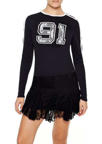 Baskılı Uzun Kollu Tişört fiyatları