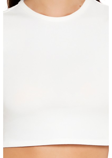 Basic Crop Tişört modelleri