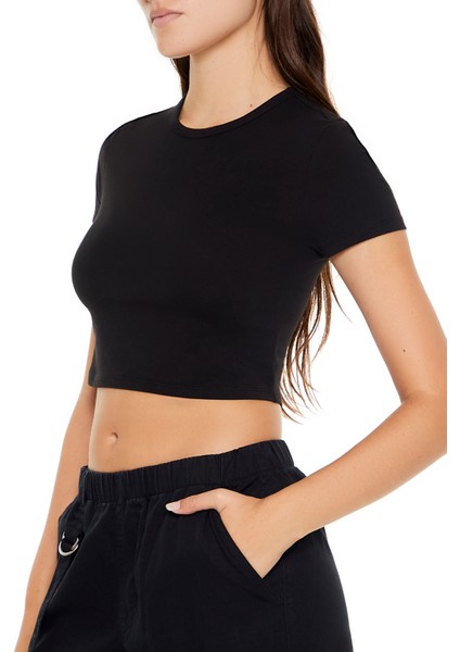 Basic Crop Tişört