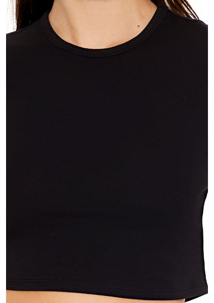 Basic Crop Tişört modelleri