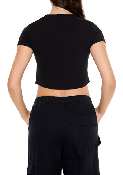 Basic Crop Tişört