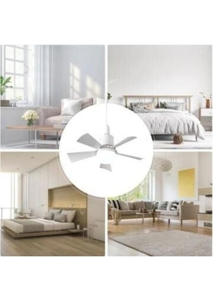 Karayel Fan 82W LED Ampul Dimmerli