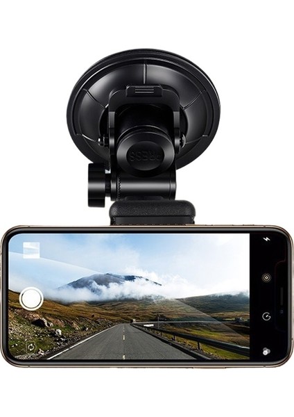 Araba Cep Telefonu Çekim Aparatı Vantuz Navigasyon Aparatı Araba Selfie Video Canlı Araba Sabit Aparatı (Yurt Dışından)
