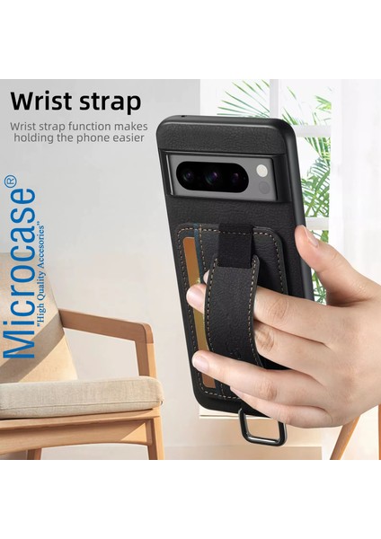 Google Pixel 9 Pro Xl ile Uyumlu Askılıklı Kartlıklı Standlı Deri Kaplama KILIF-AL5137 fırsatları