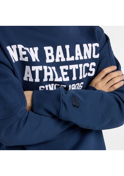 New Balance MT51521 Lacivert Erkek Sweatshirt indirimleri