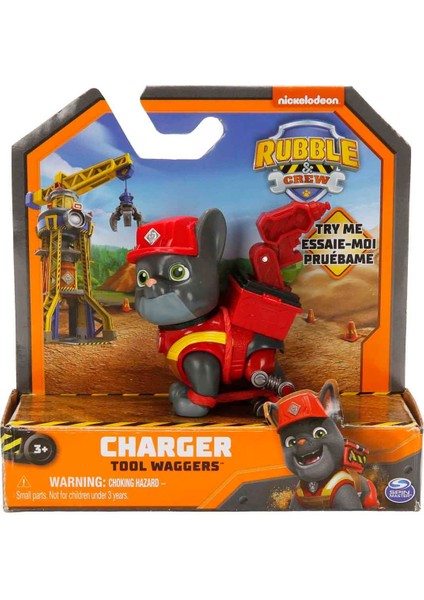 Rubble &amp; Crew Tool Waggers Aksiyon Figürü - Charger