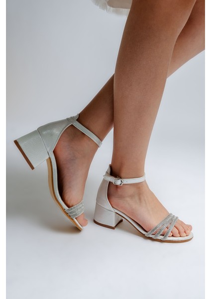 Kız Çocuk Sedef Taşlı Topuklu Abiye Ayakkabı fiyatları