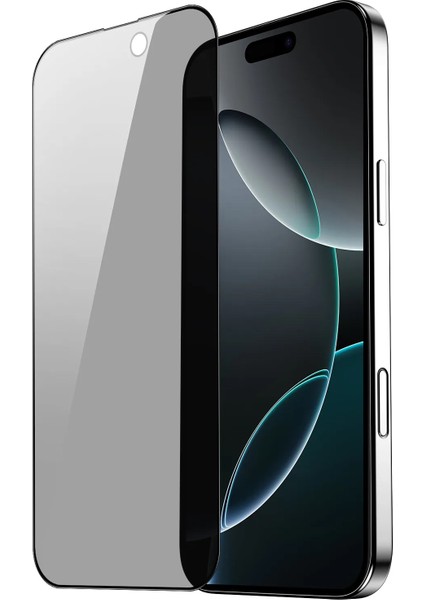 iPhone 16 Pro Max ''ESD ANTI-STATIC'' Gizli Hayalet Cam Ekran Koruyucu