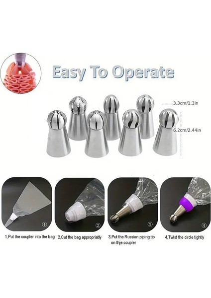 Topbaş Duy Silikon Krema Torbası Set indirimleri