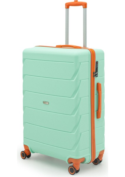 Copella Polipropilen & Kırılmaz 2'li Valiz Seti Büyük & Kabin - Su Yeşili fiyatları