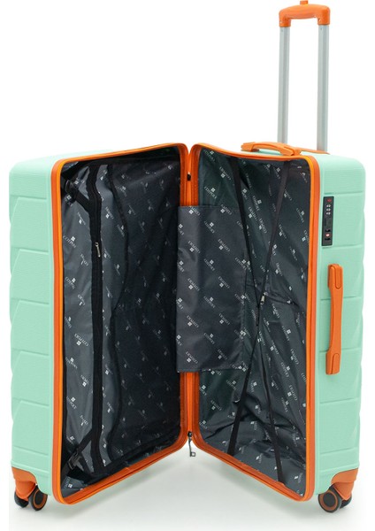 Copella Polipropilen & Kırılmaz 2'li Valiz Seti Büyük & Kabin - Su Yeşili modelleri
