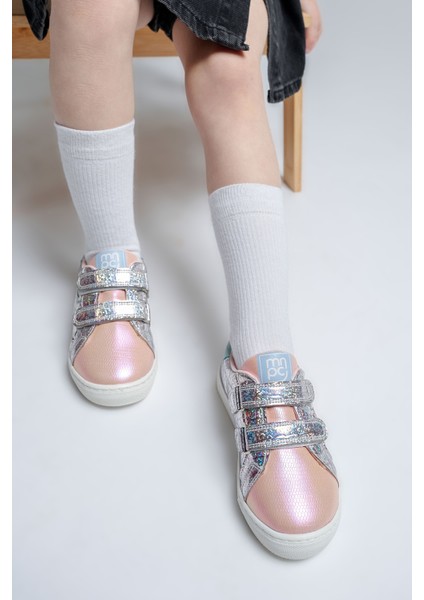 Kız Çocuk Pudra Sneaker Ayakkabı