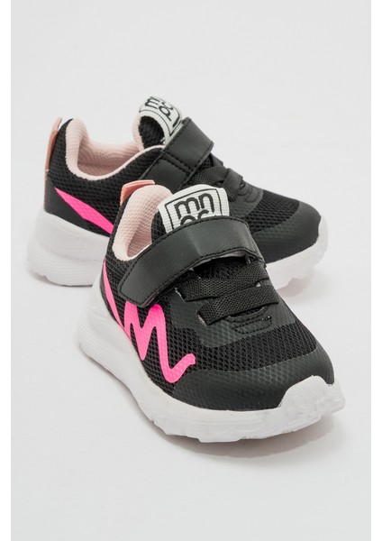 Kız Çocuk Siyah Spor Ayakkabı