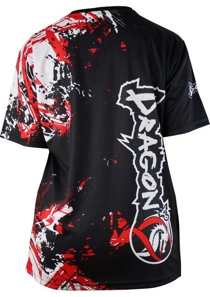 TX8594 Kick Boks Tişört Dijital Baskılı Kick Boxing Tshirt
