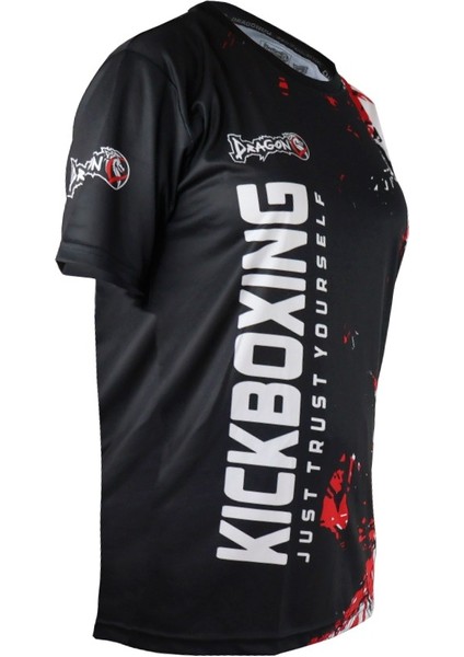 TX8594 Kick Boks Tişört Dijital Baskılı Kick Boxing Tshirt