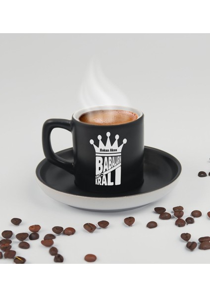 Kişiye Özel Isimli Baba Temalı Siyah Türk Kahvesi Fincanı&cüzcan&çakmak&sigara Kutusu Hediye Seti-3, Babaya Hediye, Babalar Günü Hediyeleri fiyatları