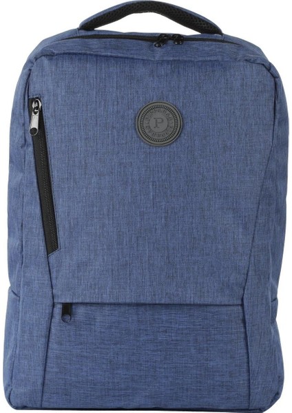 Mood Mavi Laptop Bölmeli Sırt Çantası - Seyahat Çantası