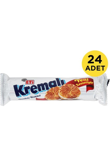 Kremalı Bisküvi 61 G x 24 Adet