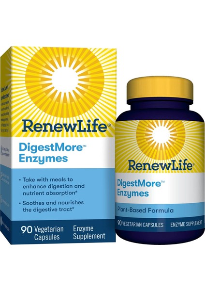 Digestmore Enzymes 90 Capsules