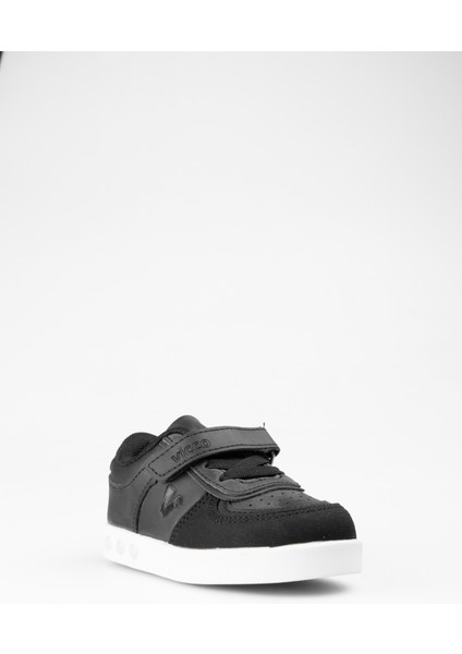 Sam 313.X21K.130 Erkek Çocuk Işıklı Sneaker Ayakkabı Siyah Beyaz 22-30 modelleri
