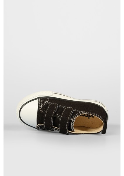 Bebe Işıklı Keten Ayakkabı Çocuk Siyah indirimleri