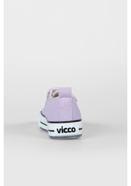 925.20Y.150 Pino Işıklı Kız/erkek Çocuk Keten Ayakkabı Lila indirimleri