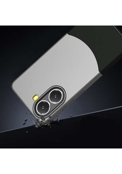 Poco X7 Pro Kılıf Mıknatıslı Tkgn Duble Kapak - Gri