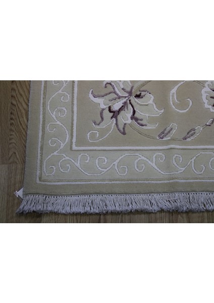 El Dokuması Nepal Halı Velvet Yün En Üst Kalite
