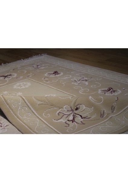 El Dokuması Nepal Halı Velvet Yün En Üst Kalite
