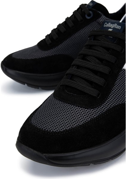 Erkek Deri & Tekstil Siyah Sneakers & Spor Ayakkabı 618 61201 Erk Ayk Y25 Negro fırsatları