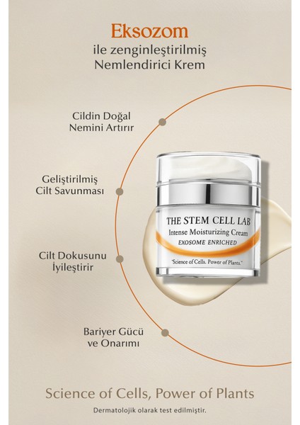 Intense Moisturizing Cream (Yoğun Nemlendirici Krem) 50 ml X 2 Adet