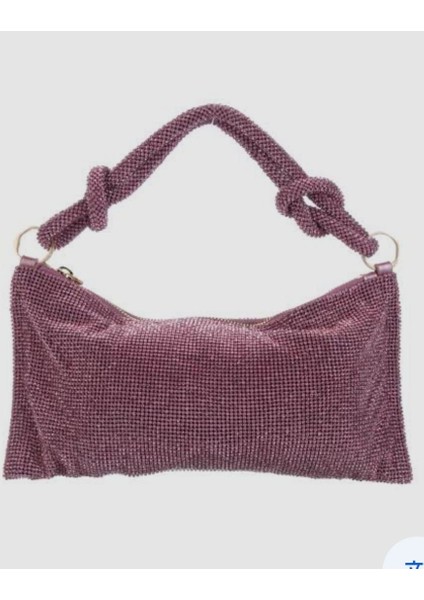 Gümüş Omuz Çantası, Omuz Çantası, Metal Örme Çanta, Crossbody Dikdörtgen Kore Tarzı Yumuşak Omuz Bolsa Feminina Çantası, Gümüş