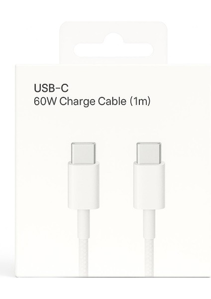 Usb-C 60W Hızlı Şarj ve Veri Aktarım Kablosu (1 Metre)