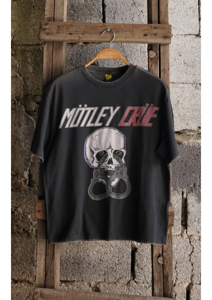 Mötley Crüe “tour 1983” Özel Tasarım Vintage Rock Tişört fiyatları