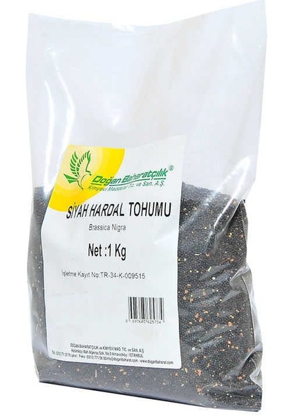 Hardal Tohumu Tane Doğal Siyah 1000 gr Paket fiyatları