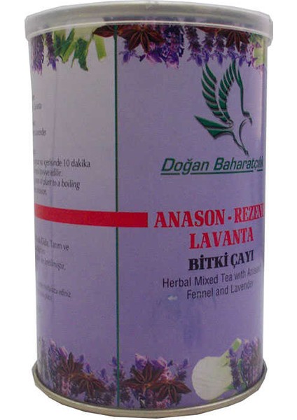 Anason Rezene Lavanta 100 gr Teneke Kutu