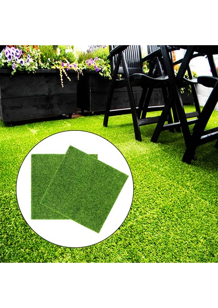 Çim Suni Çim Halı Kapalı ve Açık Çim Için Sentetik Yeşil Çim Ev Dekorasyon 30CMX30CM 2 Adet (Yurt Dışından) fırsatları