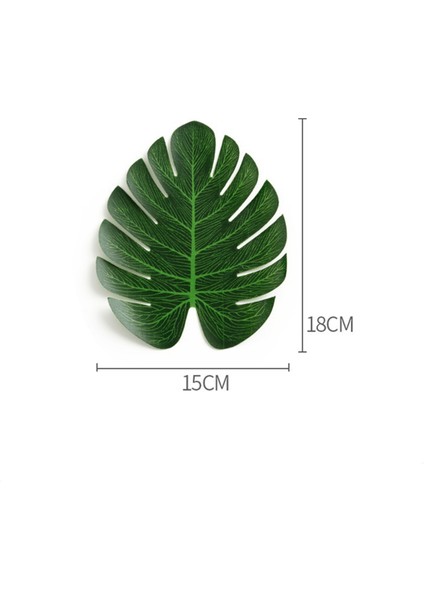 Yapay Tropikal Palmiye Yaprakları Orman Parti Dekorasyonu Hayvan Yaz Hawaii Düğün Ev Masa Dekoru L (Yurt Dışından) fırsatları
