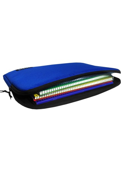 Saks Mavi A4 Evrak Notebook ve Tablet Taşıma Çantası/kılıfı