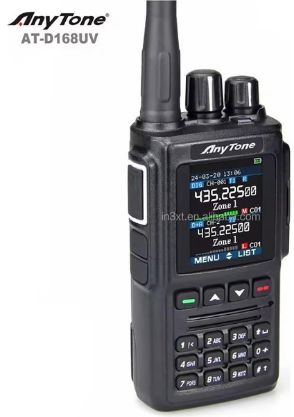 AT-D168UV Dmr Dual Band AT-168UV Dijital Dmr ve Analog Iki Yönlü Telsiz fiyatları