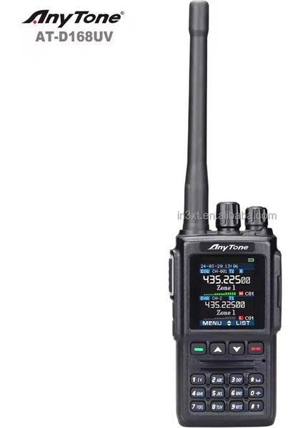 AT-D168UV Dmr Dual Band AT-168UV Dijital Dmr ve Analog Iki Yönlü Telsiz fırsatları