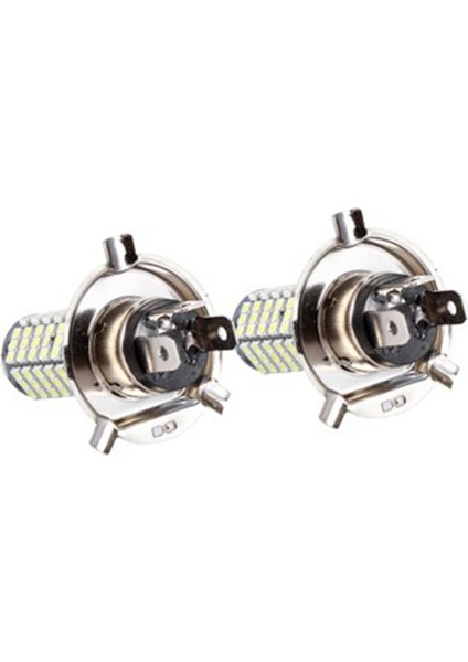 Spibicyy 1 Adet H4 LED Ampul Araba Sis Farları 3528 120SMD LED Sis Lambası Motosiklet Farı Arka Lambası 12V (Yurt Dışından)