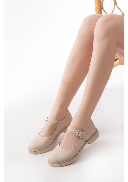 YSN-4444 Bej Günlük Bayan Ayakkabı