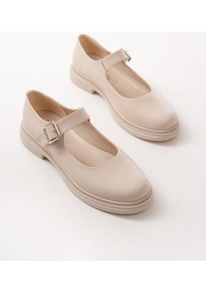 YSN-4444 Bej Günlük Bayan Ayakkabı modelleri