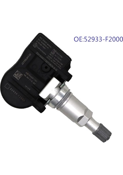 52933-F2000 433MHZ Lastik Basıncı Sensörü Tpms Monitör Sensörü Hyundai I30 Genesis Kia Niro Optima Sportage 52933F2000 (Yurt Dışından)