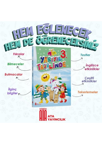 3.Sınıf Yarıyıl Tatil Kitabı
