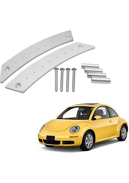 1 Çift Metal Kapı Paneli Çekme Kolu Seti Beetle 1998-2010 Iç Kapı Tutma Kolları Yedek Gümüş (Yurt Dışından)