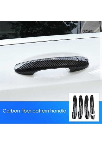 Adet Dış Kapı Kulp Kılıfı Trim Etiket Mercedes Benz Ce Glc Glb Ab Gle Gls Cla Gla Sınıfı W213 W205 X253 15-24 A (Yurt Dışından)