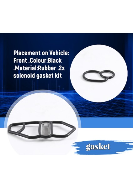 Üst + Alt Vtec Solenoid Conta Fit Honda Gsr Nsx D16Z6 B18C1 B16A2 B18C5 36172-P08-015 15825-P08-005 (Yurt Dışından)